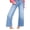 B Ashleigh Blue, variant on DOKOTOO Women's Wide Leg Jeans Trendy High Waist Stretchy Straight Leg Baggy Loose Denim Ankle Pants with Big Pockets (Plus Sizes Available)