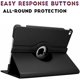 thumbnail image 4 of (Negro) Funda para iPad 9.7 2018 2017 / iPad Air 2 - Funda protectora con soporte giratorio de 360 grados con activación automática para iPad de 9,7 pulgadas (6.a generación, 5.a generación) / iPad Ai, 4 of 5