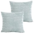thumbnail image 1 of Funda de cojín lavable a máquina, almohada de pana de grano de trigo, 2 uds., sin núcleo, 1 of 5