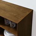 thumbnail image 6 of 47" Sideboard Buffet Cabinet Storage, Farmhouse Fluted Cabinet TV Stand for Kitchen Dining Living Room Entryway Hallway, Walnut, 6 of 7