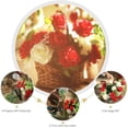 thumbnail image 3 of 10 PCS Artificial Red Roses Flowers for Valentine's Day, Realistic Blossom Roses, Real Touch Silk Rose, Single Fake Flower Long Stem Bouquets for Home Wedding Party Decoration (10Pcs, Red), 3 of 6