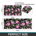 thumbnail image 7 of Pioneer Flower Floral Print Pattern Kitchen Rugs Sets Of 2,Anti Fatigue Kitchen Mat Rugs Non Slip Washable,Decorative Kitchen Floor Mats for Kitchen,Sink,Laundry,17"x30"+17"x47", 7 of 7