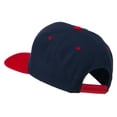 thumbnail image 3 of Los Angeles Embroidered Snapback Cap - Navy Red OSFM, 3 of 5