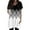 Gray, variant on Womens Plus Size Tunic Tops Oversized Tunic Tops Long Shirts for Leggings with Pockets V-Neck Short Sleeve T-Shirt Summer Color Block Long Tops
