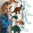 thumbnail image 3 of Blackout Kids Curtains,Cute Dinosaur Pattern Childrens Insulated Curtains Set Of 2,Bedroom Essentials,Toddler Room Decor 52x84in(132x213cm), 3 of 4