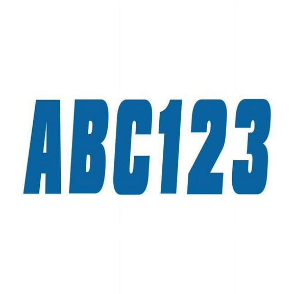 New Blue Letter Kit Hardline Products Blu350ec