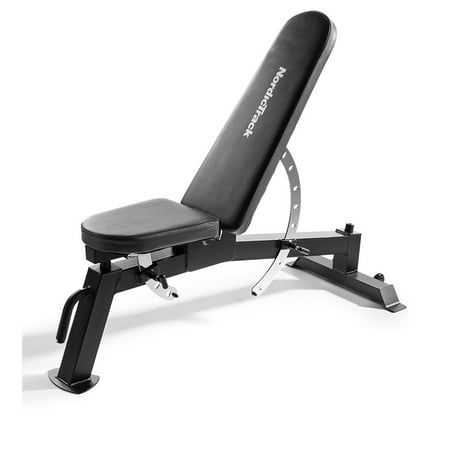 NordicTrack Adjustable Weight Bench with High-Density Foam Backrest, 300 lb. Weight Limit