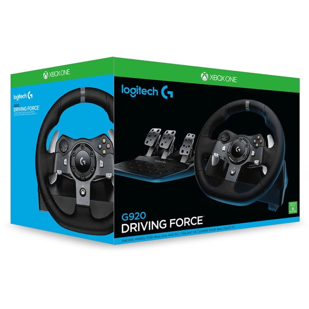 Logitech G920 Gaming Racing Wheel - Steering Car Shifter with