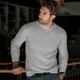 thumbnail image 4 of Suéter Otoño/Invierno Suéter Casual Europeo y Americano Suéter de Camisa de Punto para Hombre Suéter para hombre, 4 of 5