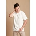 thumbnail image 4 of Cottonique Men's Short Sleeve Crew Neck Shirt Size: 2XL | Color: Natural, 4 of 5