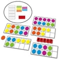 thumbnail image 1 of Diez marcos para el , manipulación de matemáticas, suministros escolares para , educación temprana, bloques de números, juguete para Hugo Juguetes matemáticos de diez marcos, 1 of 6