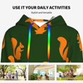 thumbnail image 4 of Wukai Bold Squirrel Silhouettes Print Womens Hoodies Fleece Sweatshirts Long Sleeve Sweaters Pullover Fall Outfits Winter Clothes-XX-Large, 4 of 7