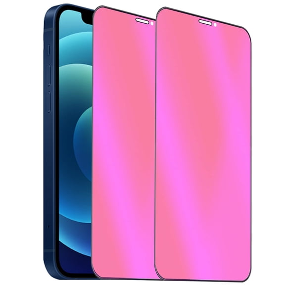 Protector de pantalla BWEDXEZ Anti-Blue Privacy para iPhone 12 de 6.1 pulgadas