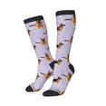 thumbnail image 2 of Daiia Sports Socks German Shepherd Dog Printed Novelty Crew Socks for Men Women Knee High Socks Cotton Socks Soft & Breathable Support Unisex Socks, 2 of 9
