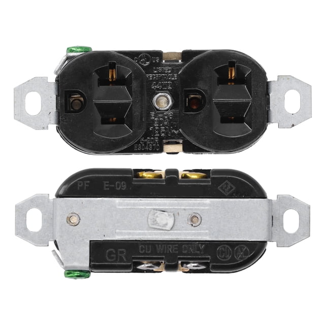 Toma de enchufe Industrial Doble, Generador Enchufe AC2500V Resistencia Al Desgaste de Resistencia 20A para Secadoras