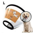 thumbnail image 1 of DEELLEEO Dog Cone Collar Adjustable Protective Collars for Pet Dog Cat Recovery After Sergery (L), 1 of 4