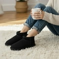 thumbnail image 3 of Cushionaire Hip 2 Genuine Suede Ankle Boots for Women, Cozy Faux Shearling Lining Pull On Winter Womens Boots, 3 of 19