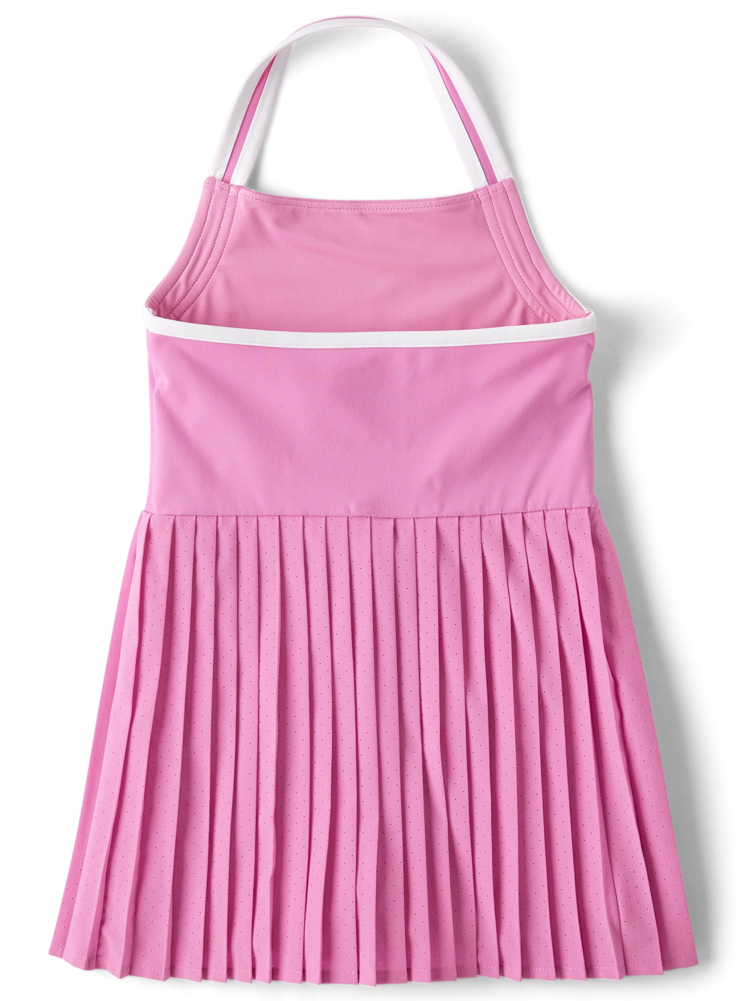 The Children's Place Girls Sleeveless Quick Dry Halter Pleated Tennis Dress, Sizes XS-XXL