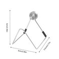 thumbnail image 2 of SIfdSeng 2Pcs Kitchen Sponge Rack 304 Stainless Steel Removable Sink Sink Wall Hanging Sponge Rack Travel Organizer Shelf Organizer, 2 of 3