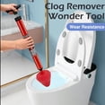 thumbnail image 2 of Toilet Unblocker, High Pressure Toilet Plunger, 2026 Powerful Drain Unblocker, Toilet Plungers for Unblocking High Pressure Toilet Plunger Set Sink Plunger for Bathroom Toilet Kitchen Sink, 2 of 7