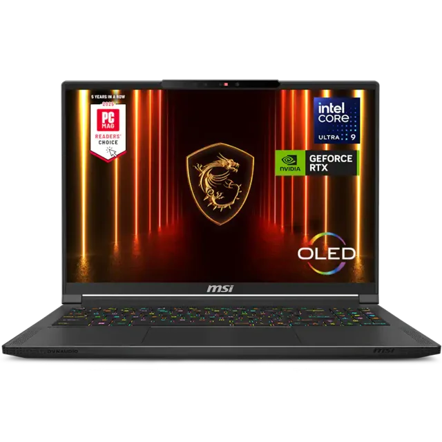 Laptop MSI Stealth 16" i9 RTX5070 32GB RAM 1TB SSD