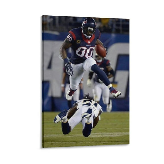 Andre Johnson Poster Canvas Poster Room Aesthetic Poster Print Art Wall Painting Canvas Posters Gifts Modern Bedroom Decor 24x36inch(60x90cm)