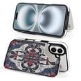 thumbnail image 4 of Compatible with iPhone 11 12 13 mini 14 15 16 Pro Max Plus Wallet Case with Card Holder, PU Leather Kickstand Card Slots Case ( Bandana Paisley, iPhone 16 Plus), 4 of 7