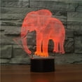 thumbnail image 4 of Naiovety Elefante Luz de noche para niños Ilusión óptica 3D Elefante Luz 7 Cambio de color Lámpara de noche con interruptor táctil Control remoto Iluminación y accesorios No.1 Naiovety HA025323-01, 4 of 6