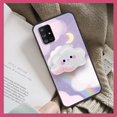 thumbnail image 2 of LYM-Phone Case For Samsung Galaxy A71 5G, TPU Cute Rotatable stand Simplicity Cartoon Quicksand Back Cover Anti-knock Waterproof Durable protective Dirt-resistant Fashion Design Glitter, 2 of 9