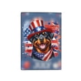 thumbnail image 2 of Patriotic Rottweiler Celebrates 4th of July Travel Passport Wallet Rottie Dog Lover Gifts Idea PU Leather Passport Holder Cover - 02009, 2 of 5