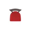 thumbnail image 3 of 410 Jackie 25" Swivel Counter Stool with Bronze Finish and Canter Red Seat, 3 of 4