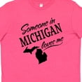 thumbnail image 4 of Inktastic Someone in Michigan Loves Me Youth T-Shirt, 4 of 5