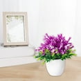 thumbnail image 4 of Artificial Flowers For Decoration Fake Flowers Simulation Flower Pot Simulation Flower Bouquet Living Room Table Flower Arrangement Flower Decoration Vase Potted Plant, 4 of 6
