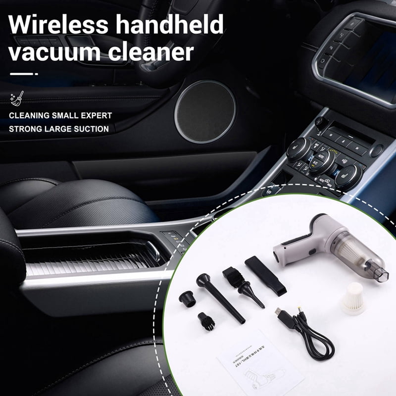 Mini Handheld Vacuum Cordless Car Vacuum Cleaner Portable Rechargeable Dust Extrac G739