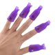 thumbnail image 1 of 10 piezas de plástico acrílico Nail Art Clip de tapa para remojo toallitas quitaesmaltes de esmalte UV en gel herramienta de envoltura, 1 of 4