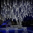thumbnail image 6 of LED Outdoor String, Rain Lights,Meteor Lights,Meteor rain Lights 50cm 10 Tube Solar rain Lights with for Christmas Parties Wedding Christmas Tree, 6 of 7