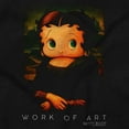 thumbnail image 2 of Betty Boop Modern Art Mona Lisa Hoodie Sweatshirt Women Brisco Brands S, 2 of 4