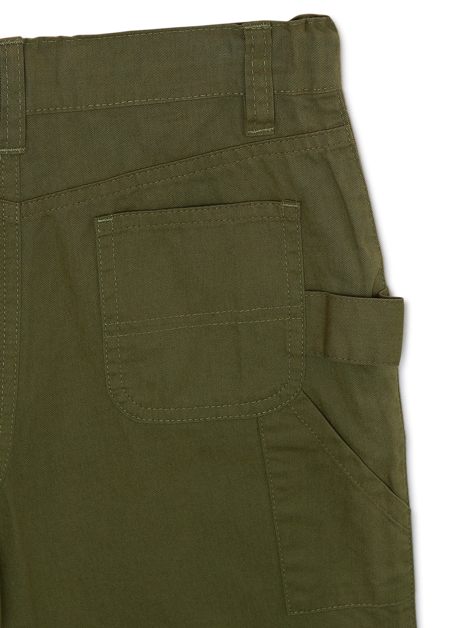 Pink Velvet Girls Twill Flare Front Pocket Pant, Sizes 4-16