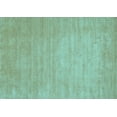 thumbnail image 1 of Ahgly Company Indoor Rectangle Solid Light Blue Modern Area Rugs, 8' x 12', 1 of 4