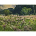 thumbnail image 2 of William Henry Holmes 18x14 Black Ornate Wood Framed Double Matted Museum Art Print Titled - Field of Joe Pie Weeds (Pride of the Meadow), 2 of 5