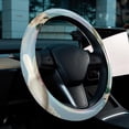 thumbnail image 6 of Peace Dove 14.5 Inch Printing PVC Leather Steering Wheel Cover Car Wheel Cover Auto Accessories, 6 of 6