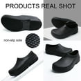 Slip Resistant Unisex Shoes for Kitchen Work Waterproof NonSlip Chef Restaurant Wear