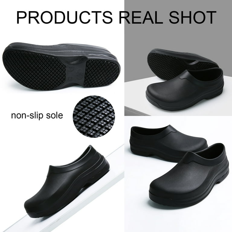 Buy Non Slip Shoes for Men - Oil Water Resistant Nursing Doctors Garden  Shoes for Kitchen Garden Construction Medical Shoes Zapatos para Trabajar  en Restaurante de Hombre at