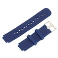 thumbnail image 3 of Smart Watch Straps, Unique Silicone Watch Band Replacement Moderate Softness Contracted Easy To Install  For  Watch 2 A1807 Verge 2 Black,Red,Midnight Blue,Military Green, 3 of 8