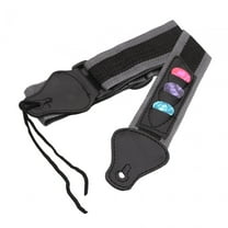 QccHieUs Guitar Strap 35.43inch-51.18inch Instrument Accessories Lengthened with 3 Guitar