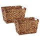 thumbnail image 1 of Cestas de Almacenamiento DII Jacinto Medianas 28x23x18 cm 2 unidades, 1 of 5