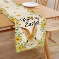 thumbnail image 1 of Qixi Easter Table Flag Holiday Bunny Egg Little Printed Linen Tablecloth Off Promotions!, 1 of 9