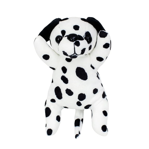 Dalmatian Plush Stuffed Animal Spotted Dog Toy Figure Perfect Companion Gift for Birthday Party Favors Living Room Bed Decor 5.9in