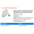 thumbnail image 2 of Expansion Tank - Compatible with 2005 International CXT DT466 International, 2 of 2