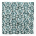 thumbnail image 1 of Bimba White Vector Design Damask Printed Pure Silk Scarf For Hair Neck Head Bandanas For Women 40 x 80 Inches, 1 of 6